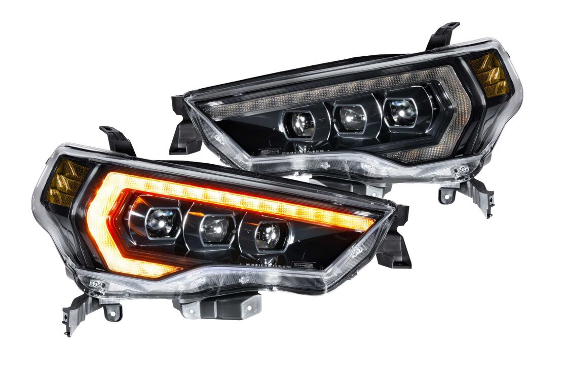 Morimoto Toyota 4Runner (1420) XB Amber LED Headlights TRS LF531.2A